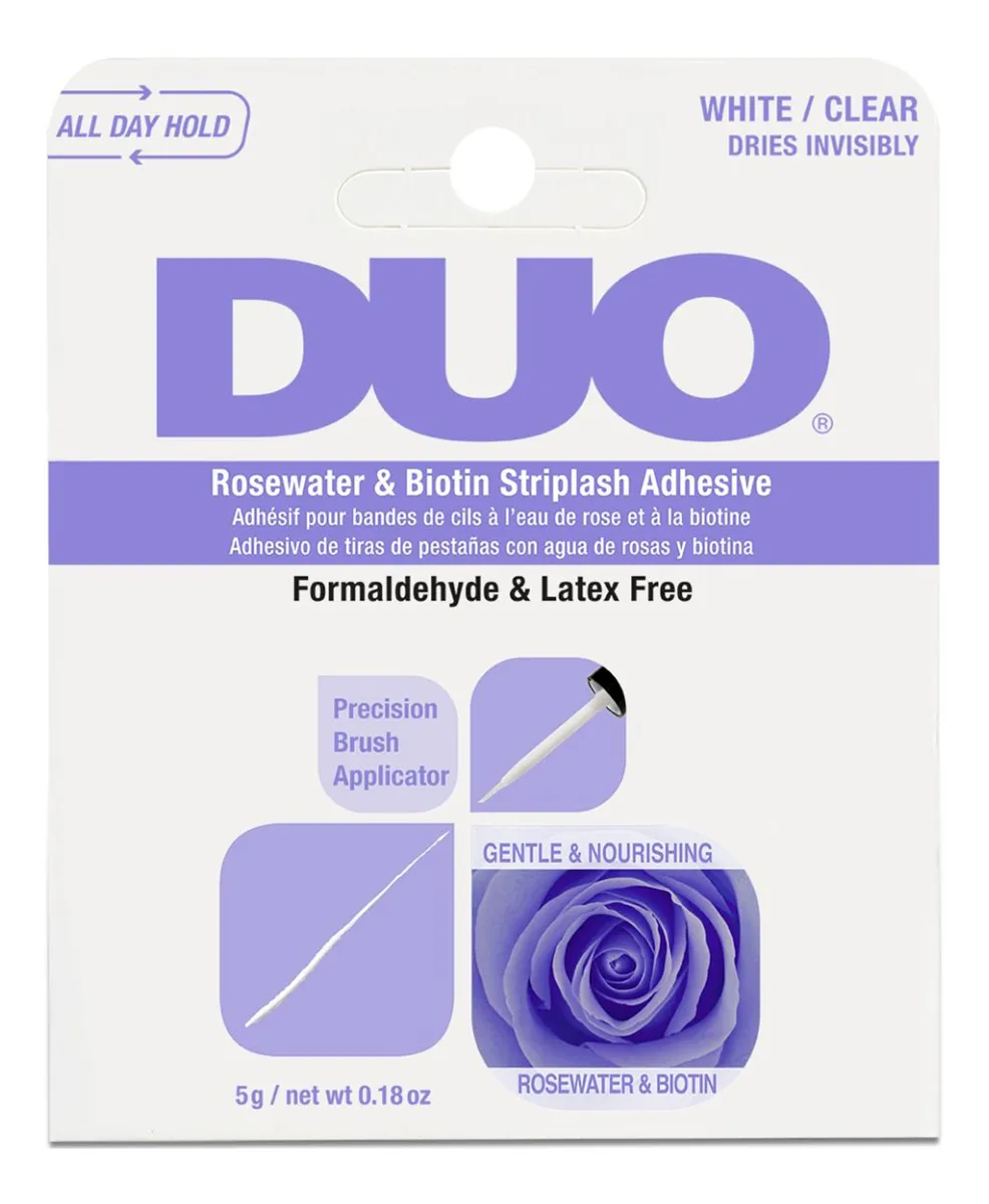 DUO Biotin Rose Vippelim Clear - 5 g.