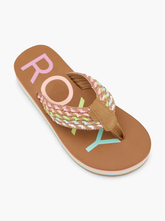 ROXY Pantoletten-Zehentrenner multicolor