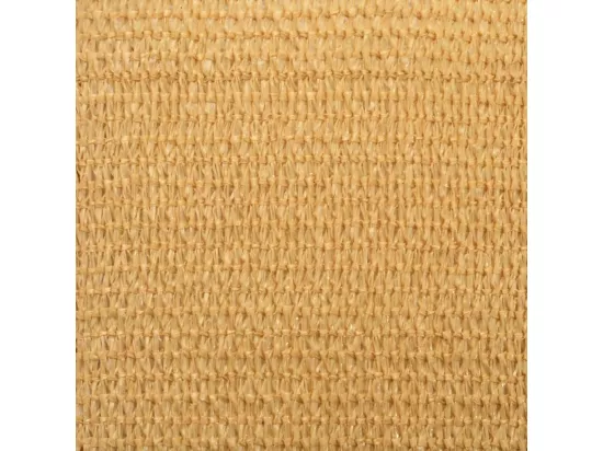 Voile d'ombrage 160 g/m² rectangulaire sable 3x4 m PEHD