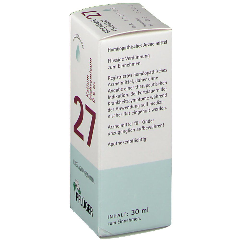 Biochemie Pflüger® 27 Kalium bichromicum D6