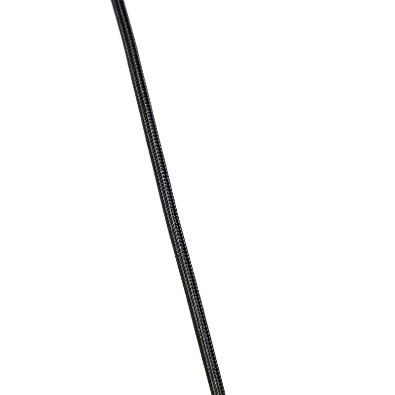 Art deco hanglamp messing 45 cm 3-lichts roze - Pallon