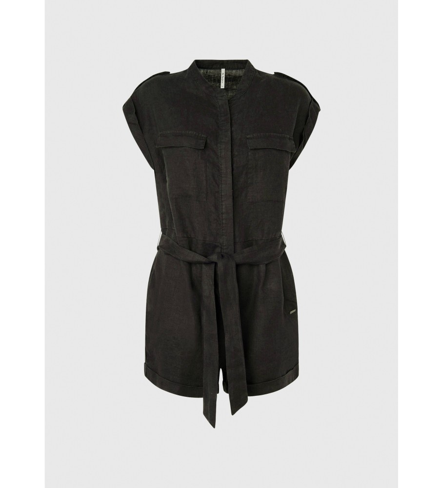 Macacão preto Alina da Pepe Jeans