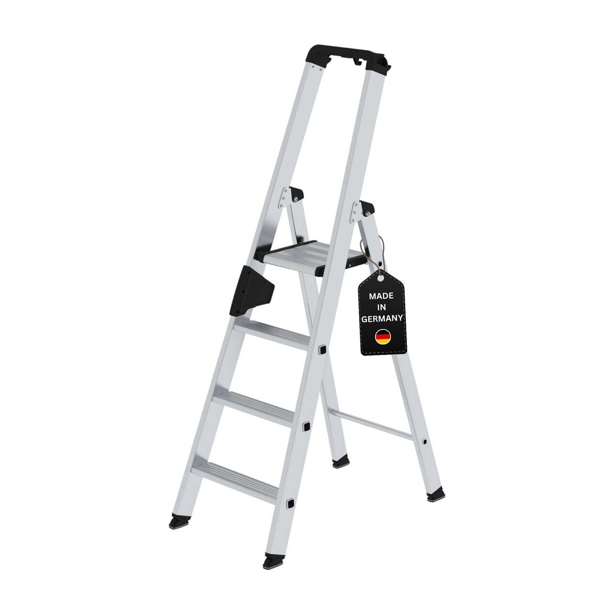 PROREGAL Trapladder, eenzijdige toegang, 4 treden