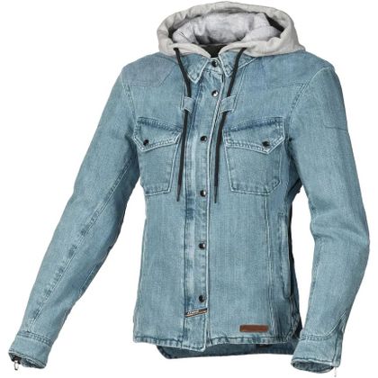 Veste Jean Macna INLAND - Gris / Bleu