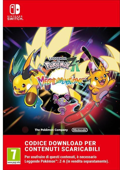 Pokémon Legends: Z-A - Mega Dimension DLC - Nintendo Switch games