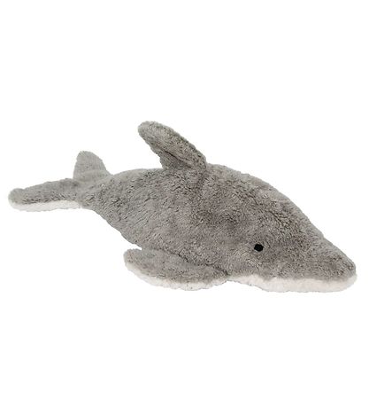 Senger Naturwelt Varmepude - Lille - 38 cm - Delfin - Gr?/Hvid