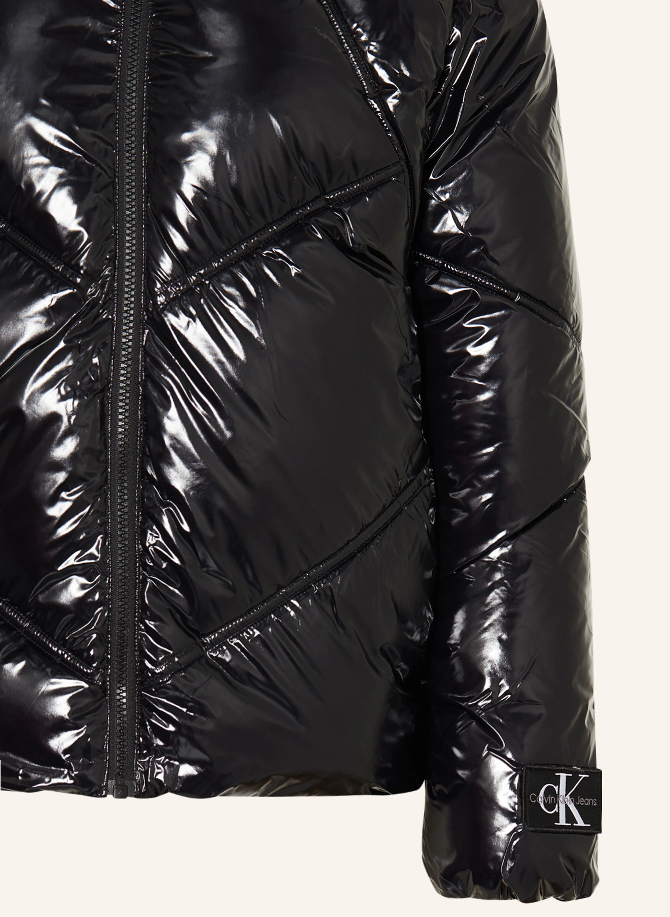 Calvin Klein Steppjacke mit abnehmbarer Kapuze