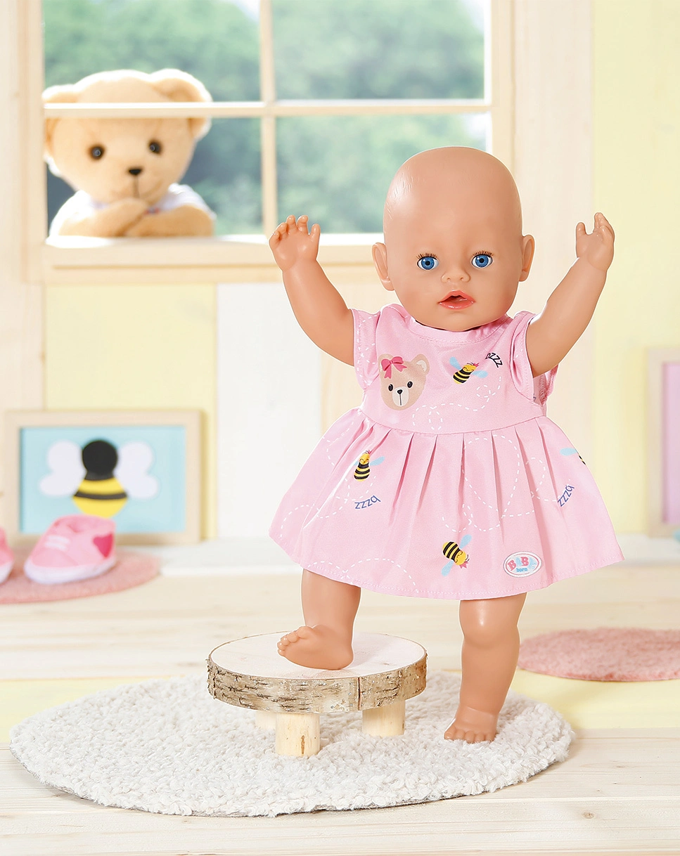 BABY born® Puppenkleidung BÄRENKLEID in rosa