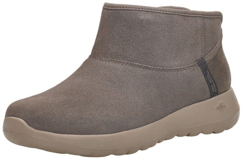 Skechers Enkellaarsjes Plat taupe