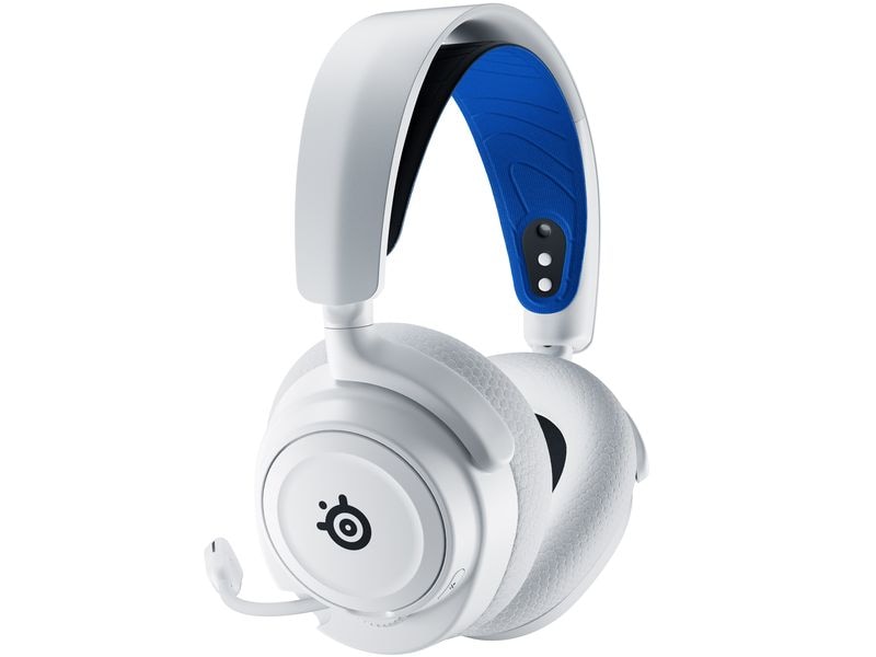 Steel Series Headset Arctis Nova 7P Blau/Weiss Wireless Gaming-Headset