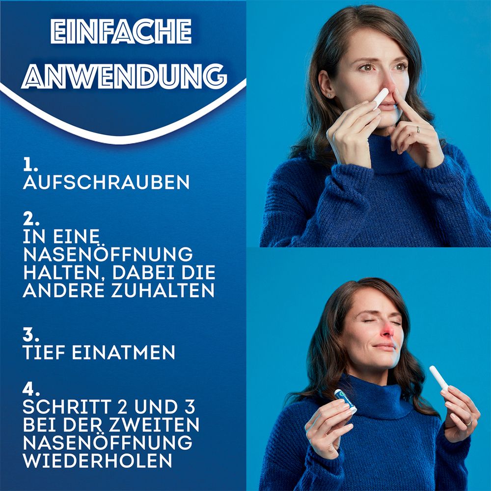 WICK INHALIERSTIFT N gegen eine verstopfte Nase