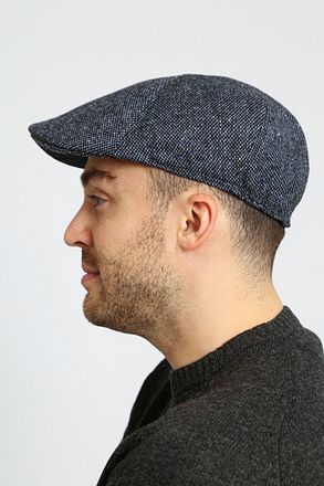 Suitable Flat Cap Navy FLCAP-TWEED-24.03 navy kopen