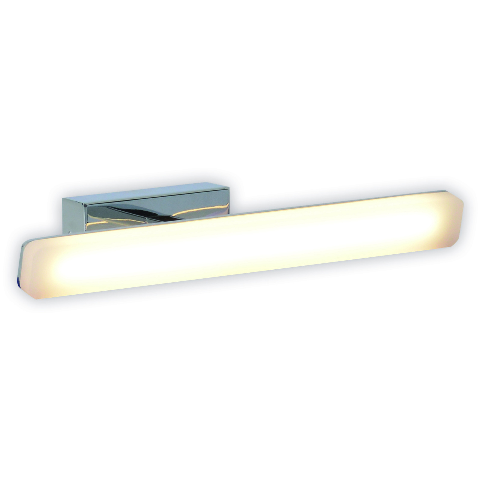 LED-Wandleuchte VARETA - Chrom - 31,5 cm