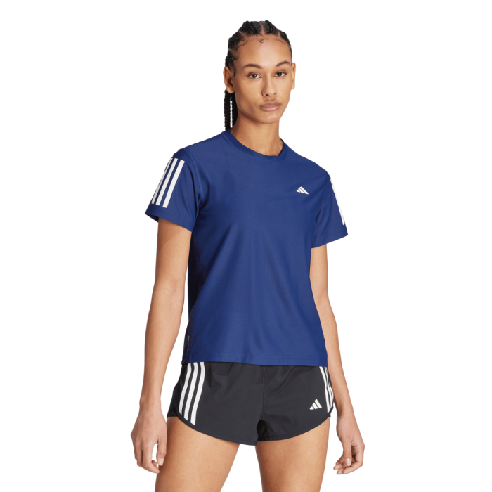 adidas Dame T-shirts Own The Run B Running T-shirt Blå