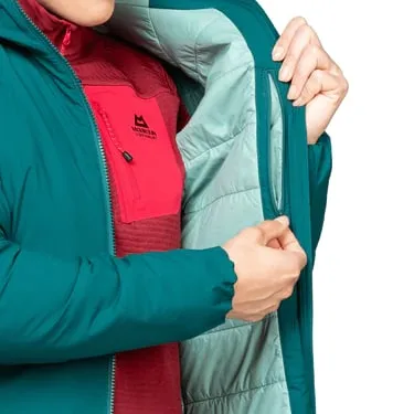 Mountain Equipment Andola Hooded Wmns Jacket Deep Teal