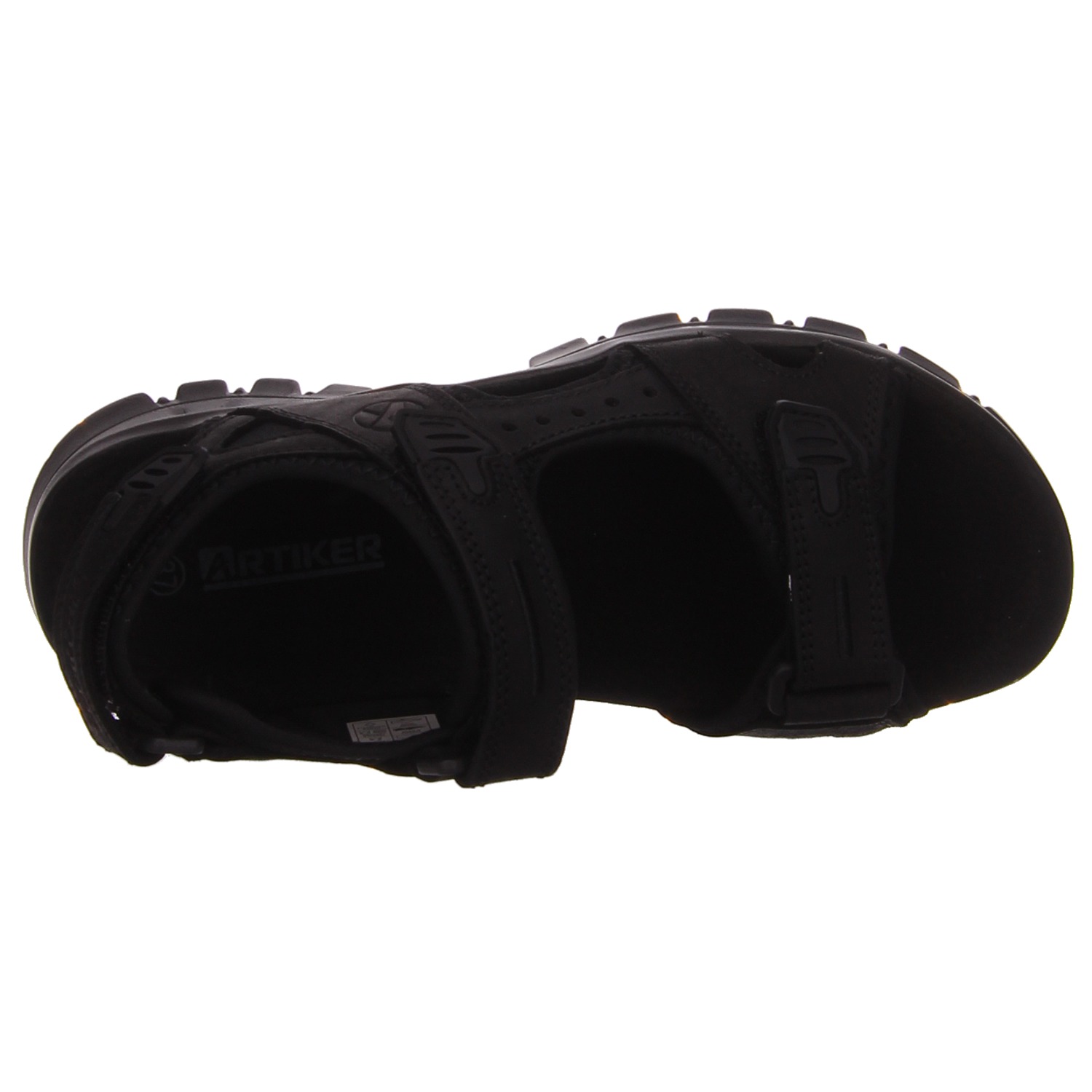 Artiker Outdoorsandale schwarz schwarz
