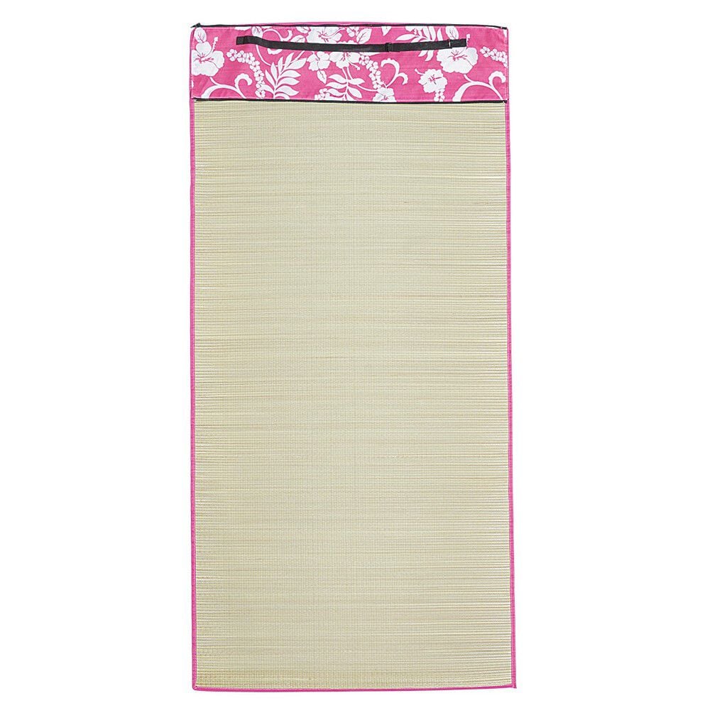 Natte de plage fleurs 170 cm