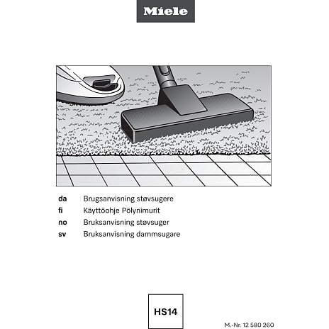Miele Guard S1 støvsuger med pose - Nordic Blue