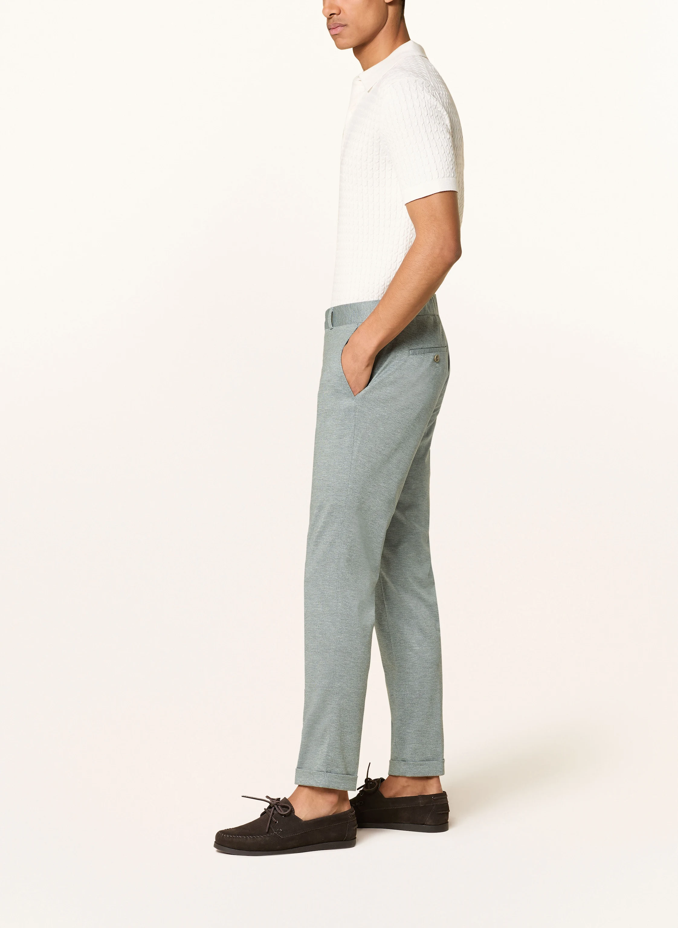 CG - CLUB of GENTS Anzughose Slim Fit aus Jersey