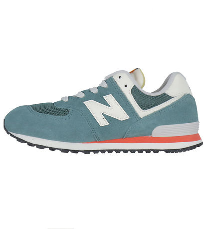 New Balance Schuhe - 574 - New Spruce/Blast Red