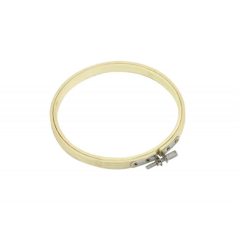 TAMBOUR A BRODER AVEC VIS DE REGLAGE DIAM. 13 CM