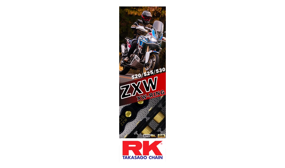 Kæde RK BL530ZXW Sort/Guld XW-ring 120 led
