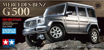 Tamiya - Rc Mercedes-Benz G 500 Cc-02 Fjernstyret Bil Byggesæt - 1:10 - 58675
