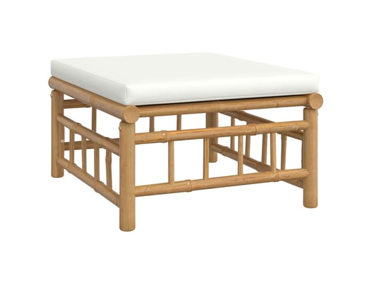 LES TENDANCES - Salon extérieur Salon de jardin-blanc-10 places-55x65x30-490588