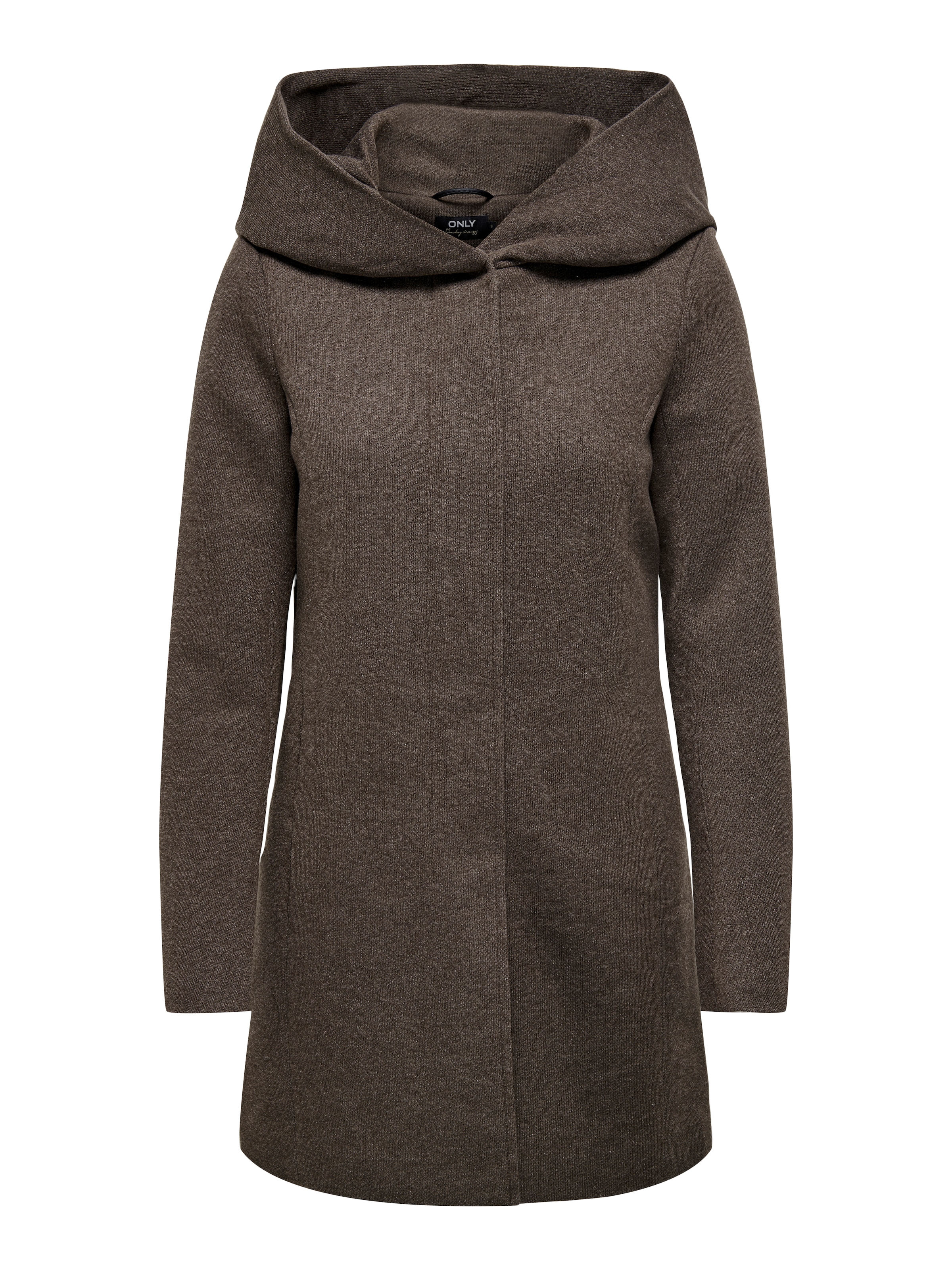 ONLY Langjacke »ONLSEDONA LIGHT COAT OTW NOOS« mit Kapuze in melierter Optik