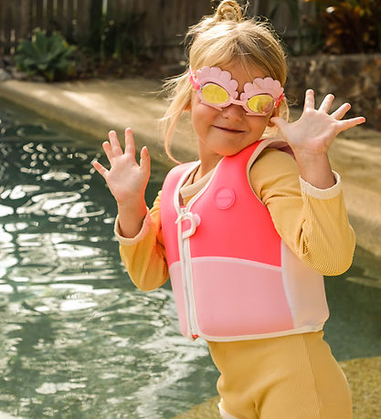 SunnyLife Schwimmweste - Melody the Mermaid - 3-6 Jahre - Neon S