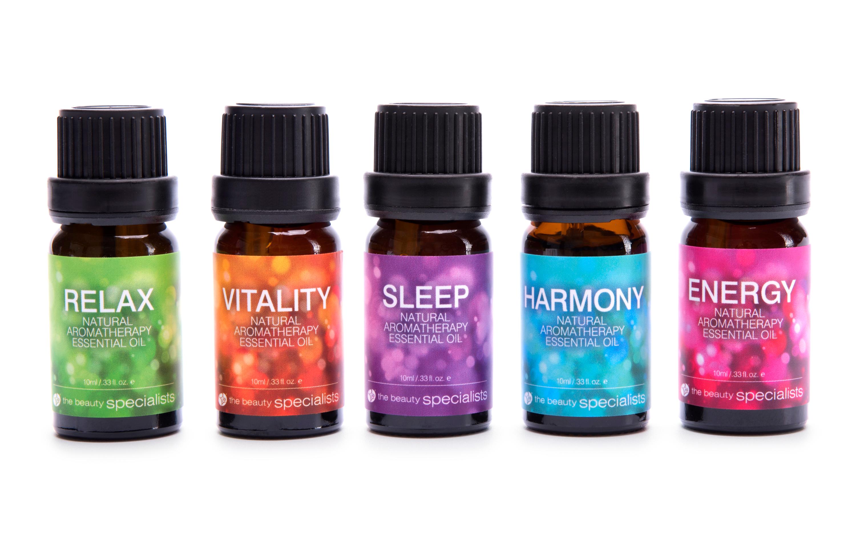 Duftöl-Set Wellbeing Essential Oil 5 x 10 mlAromaöl-Set