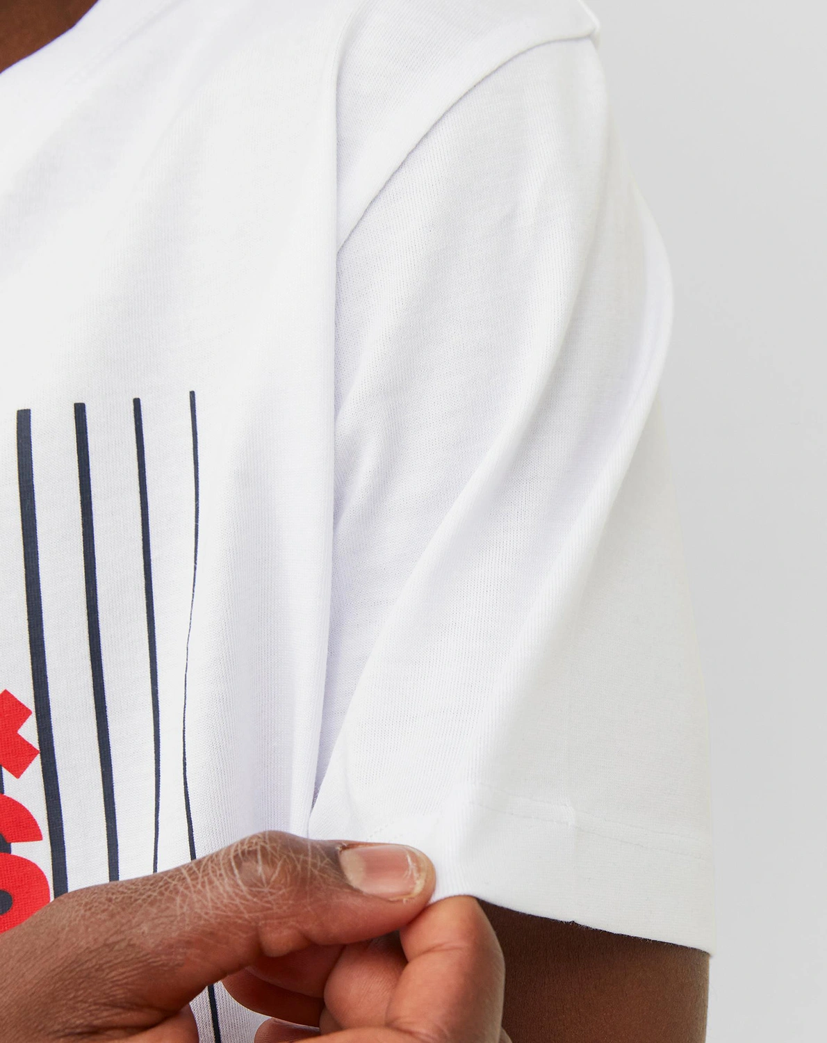 T-Shirt LOGO in white