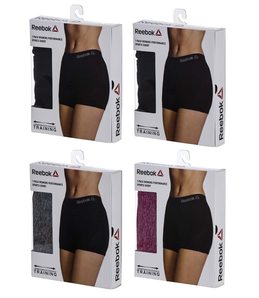 Boxer Shorty Femme Licence Sport Collection-Assortiment modèles photos selon arrivages- Pack de 4 Shorty Sport Microfibre