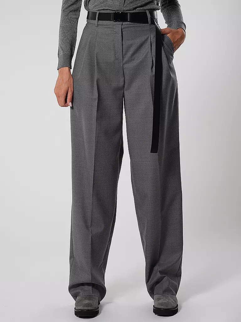 MAX MARA STUDIO Businesshose JUANITA grau