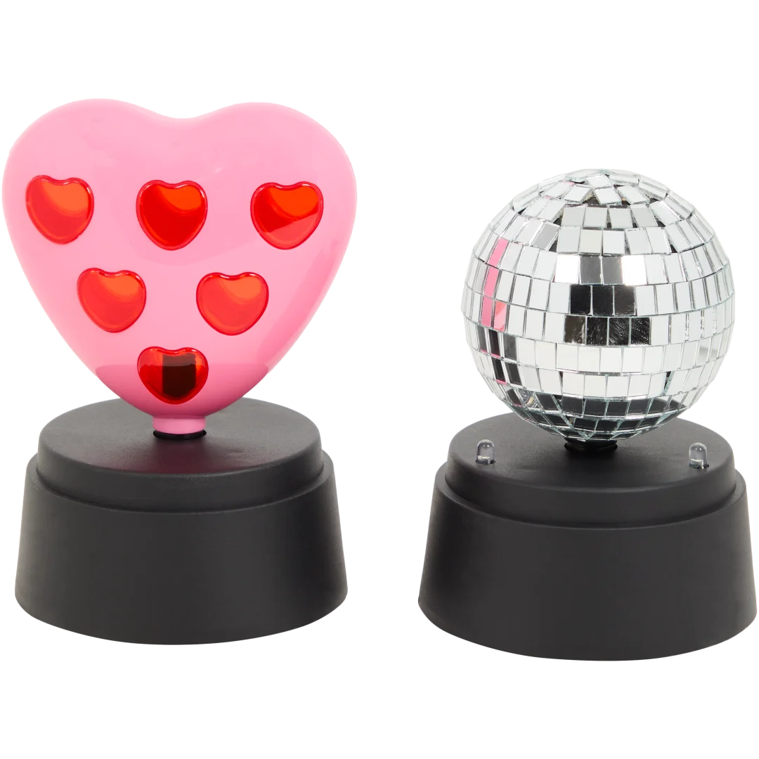 Boule disco et gyrophare