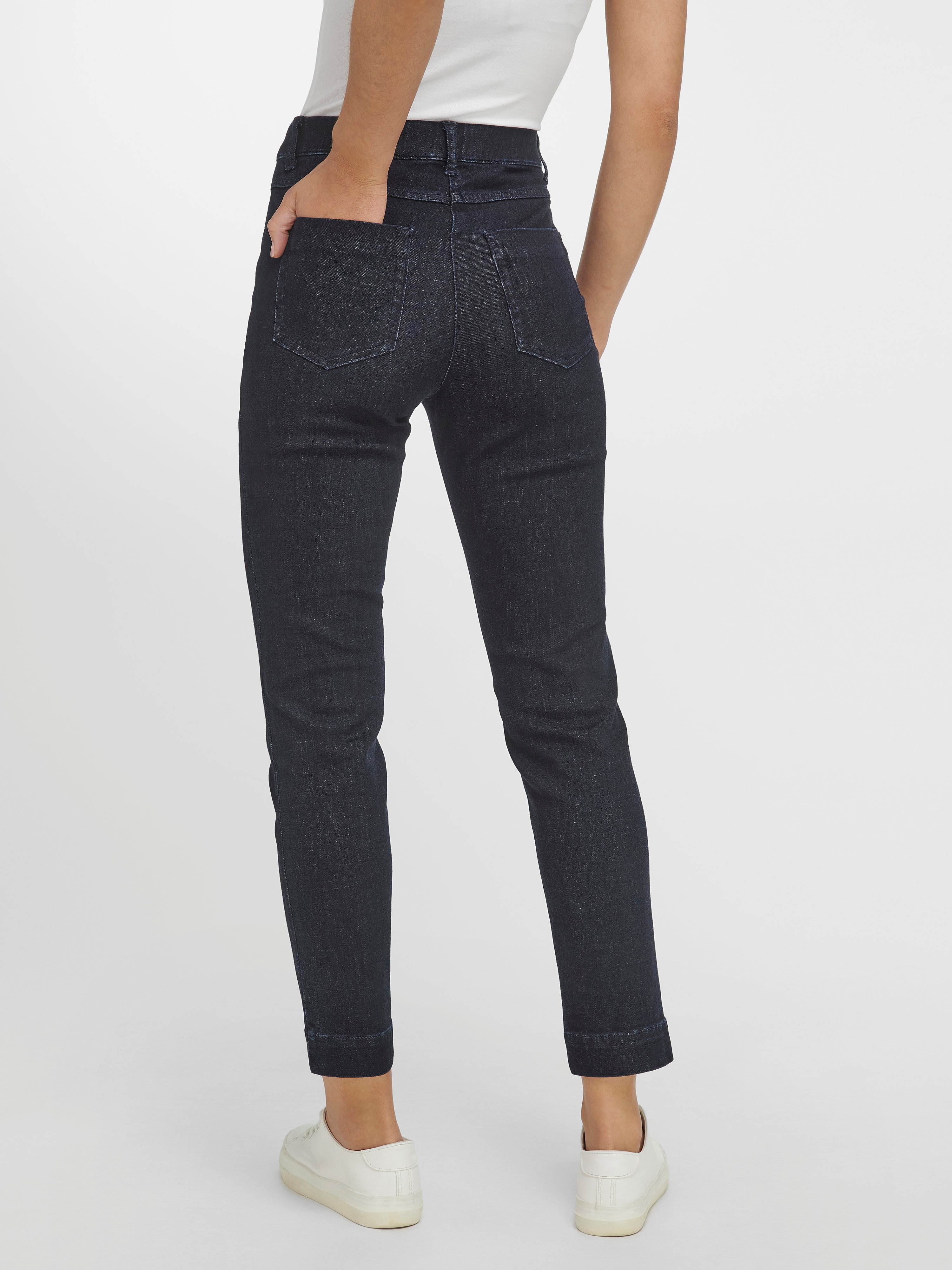 Schlupf-Jeans