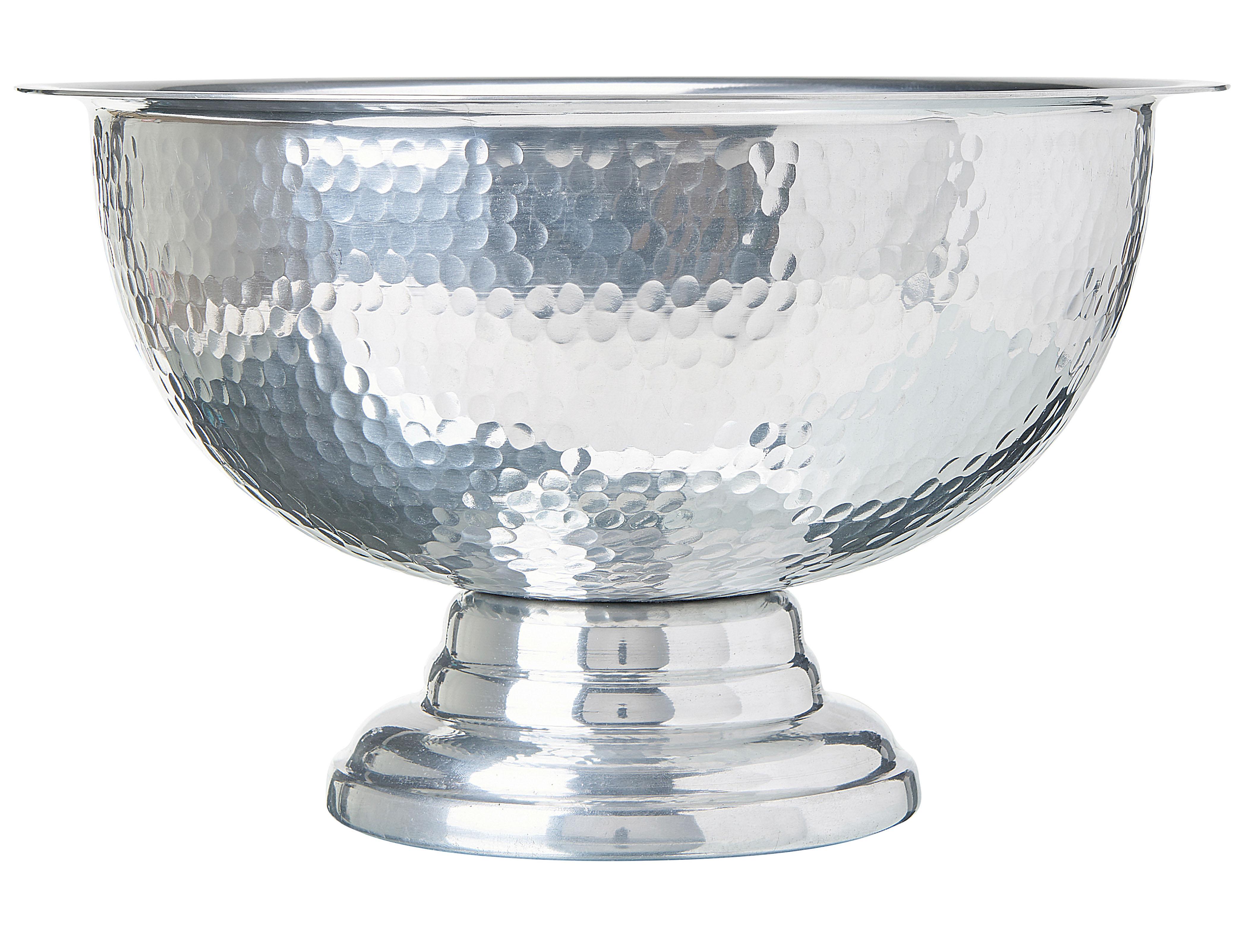 Decoratieve schaal TIWANAKU Metaal Zilver