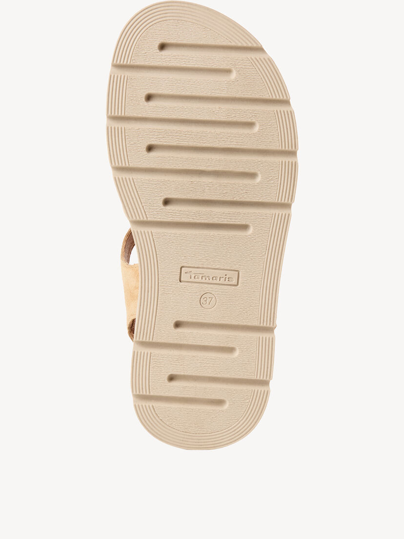 Leren Sandaaltje - beige