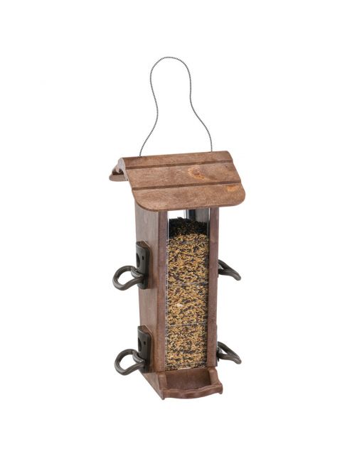 Ferplast Voedersilo Jok 21 - Voersilo - 19x17.5x32 cm Bruin