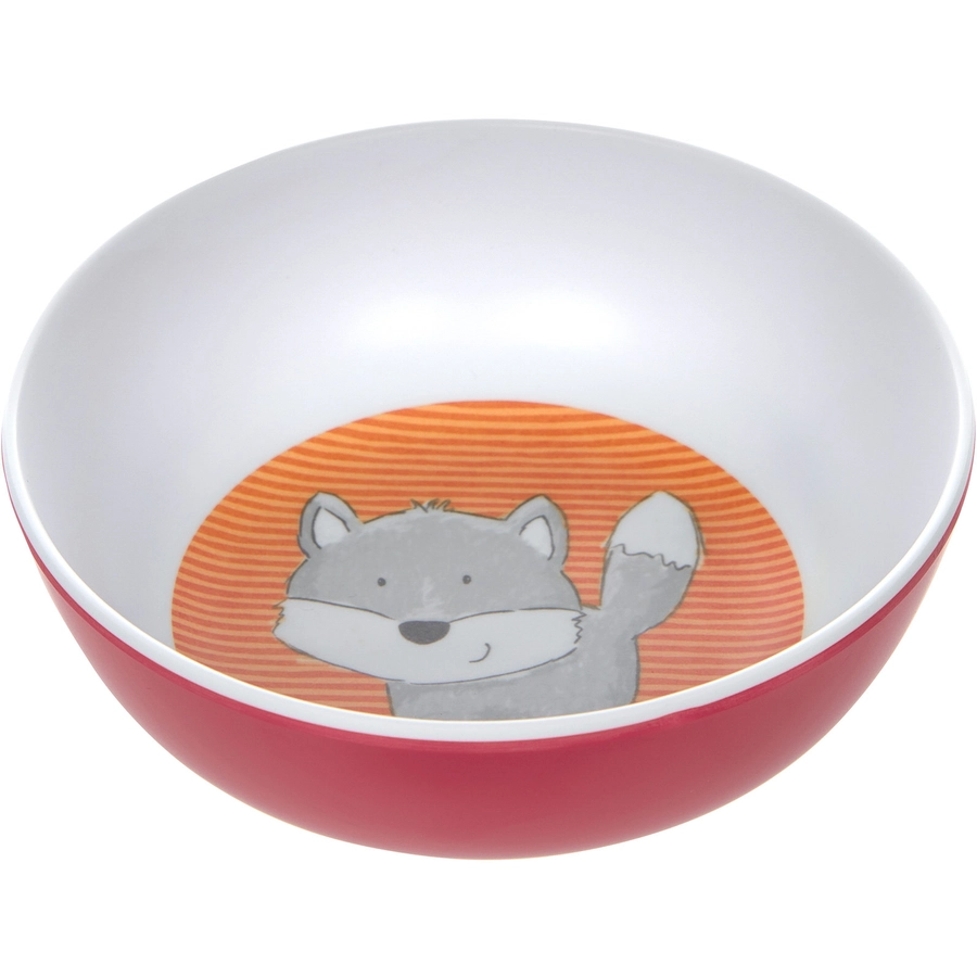 sigikid® Melamin-Schüssel Fuchs rot