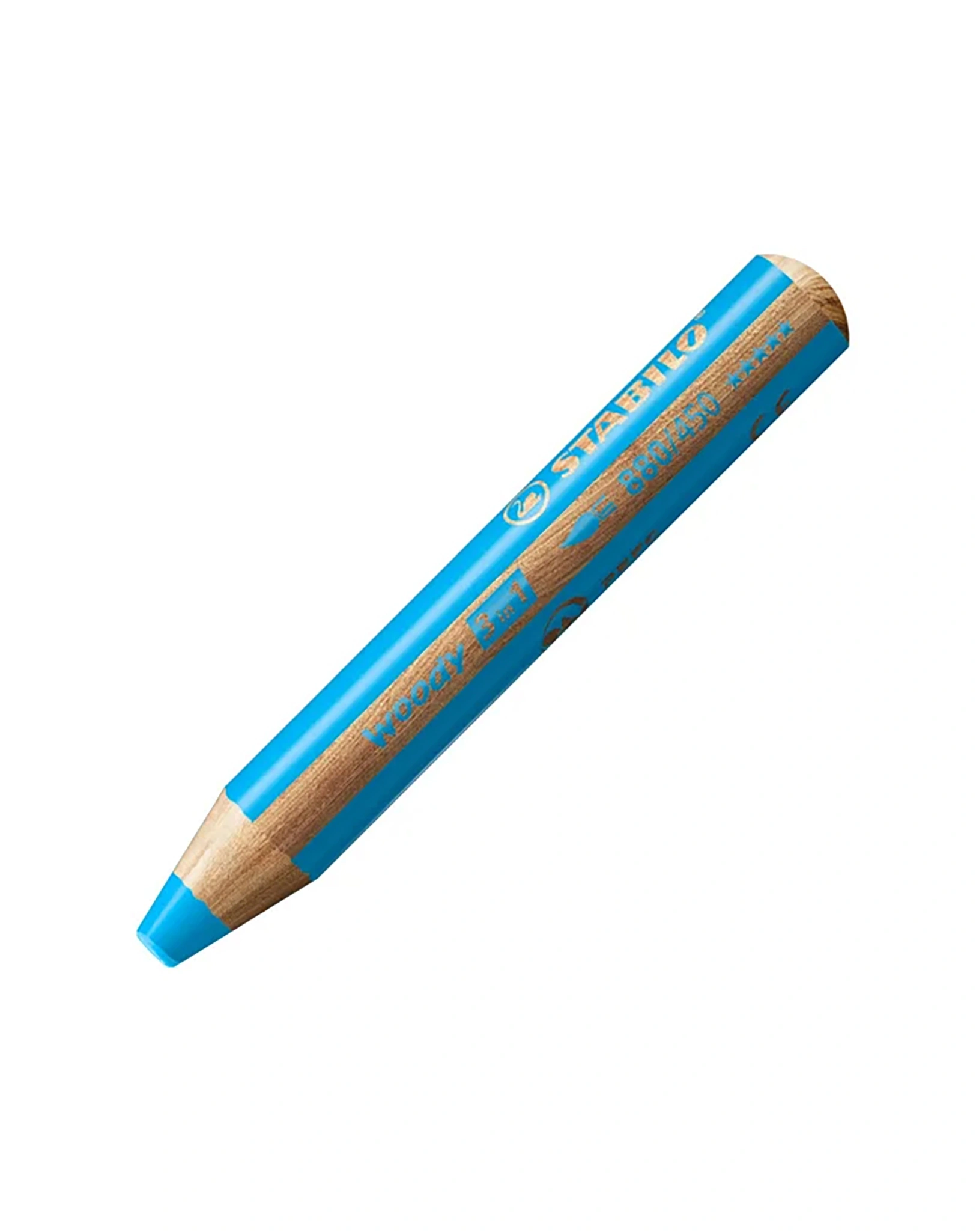 Buntstift STABILO® woody 3in1 ARTY 10er-Set mit Spitzer