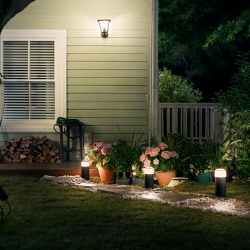Philips Hue outdoor Calla uitbreidingsset sokkel zwart