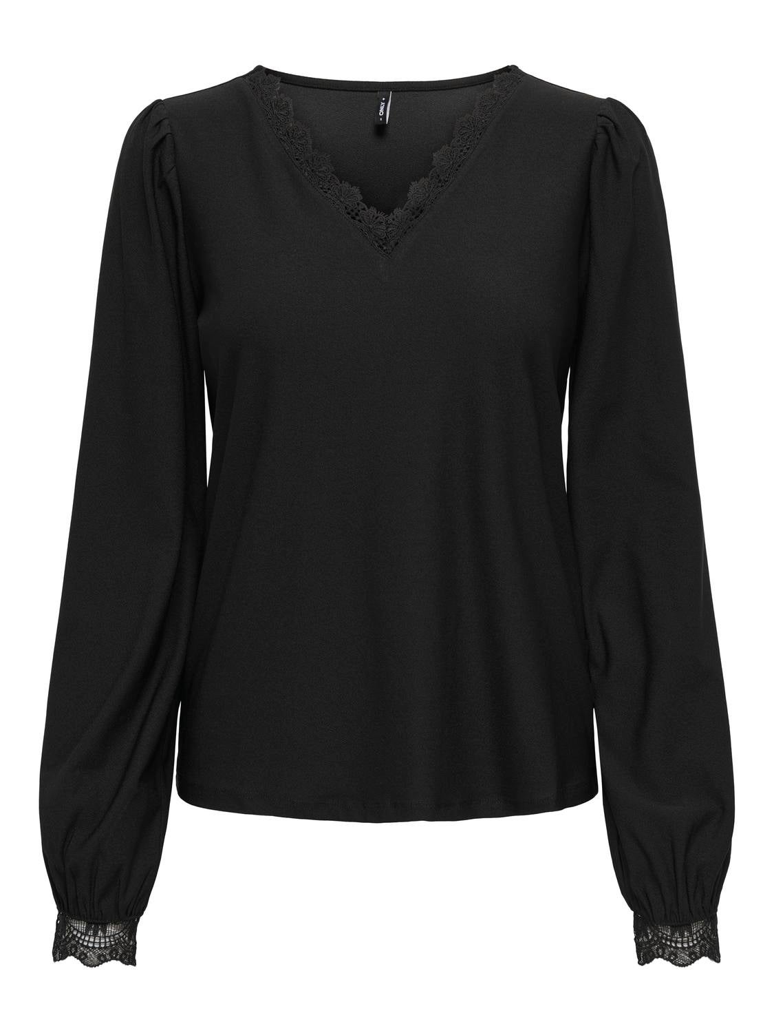 ONLSILJA Top Black
