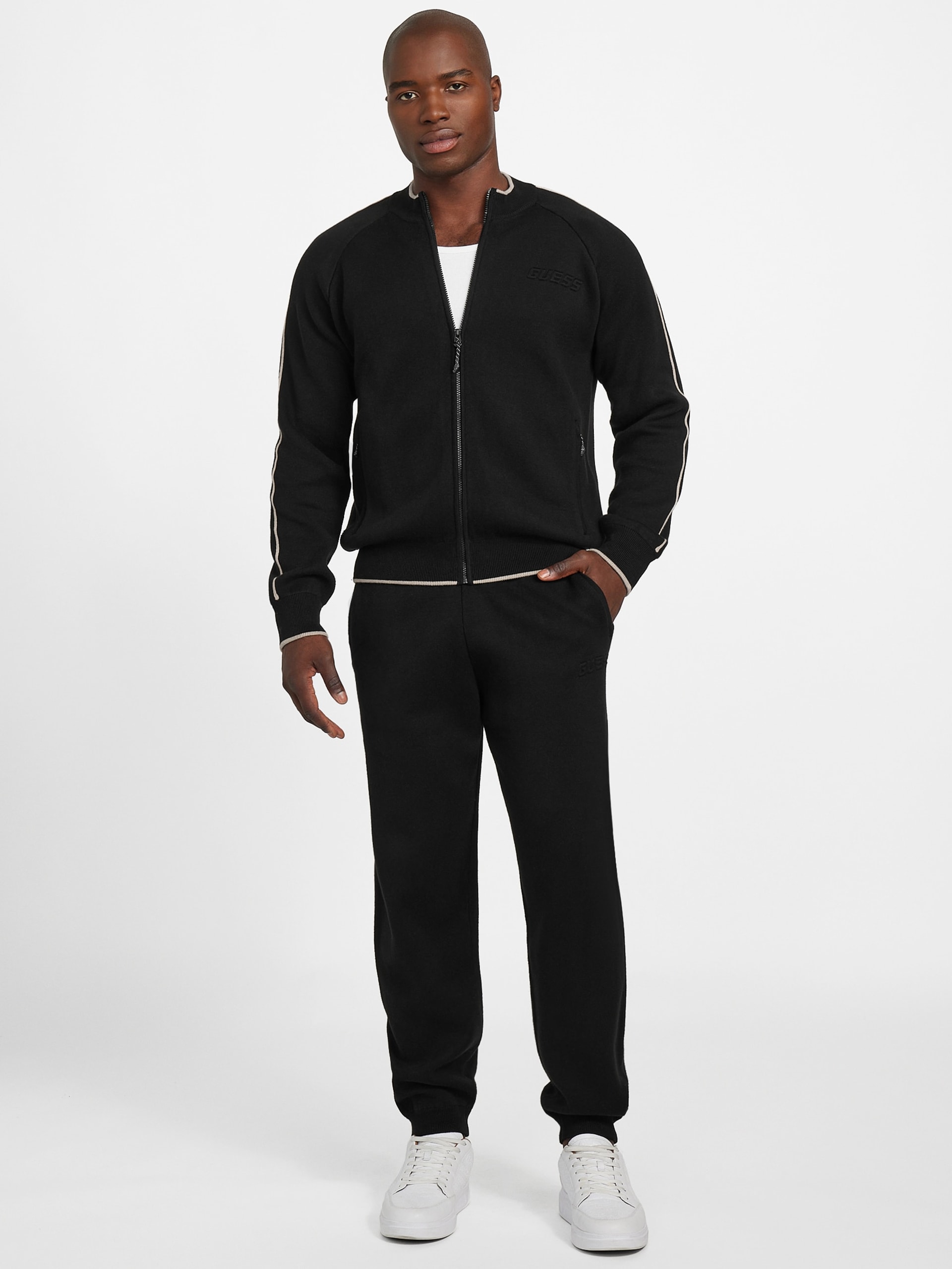 Calça Jogger com Punho em Tecido Yaki Terry