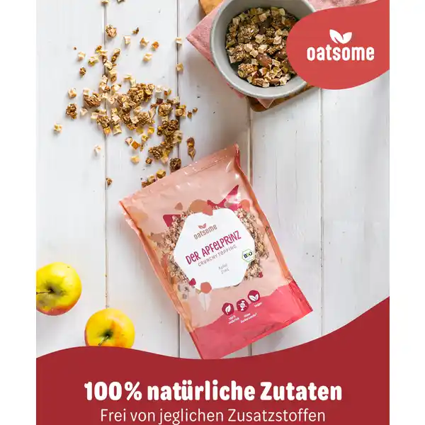 Bio Crunchy Topping Der Apfelprinz