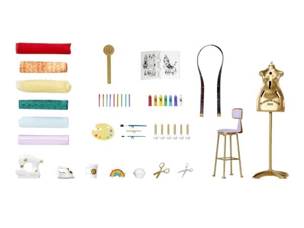 Rainbow High Dream & Design Fashion Studio Playset + Skyler Doll, Motedukke, Jente, 5 år, Gutt/Jente, 280 mm, Flerfarget