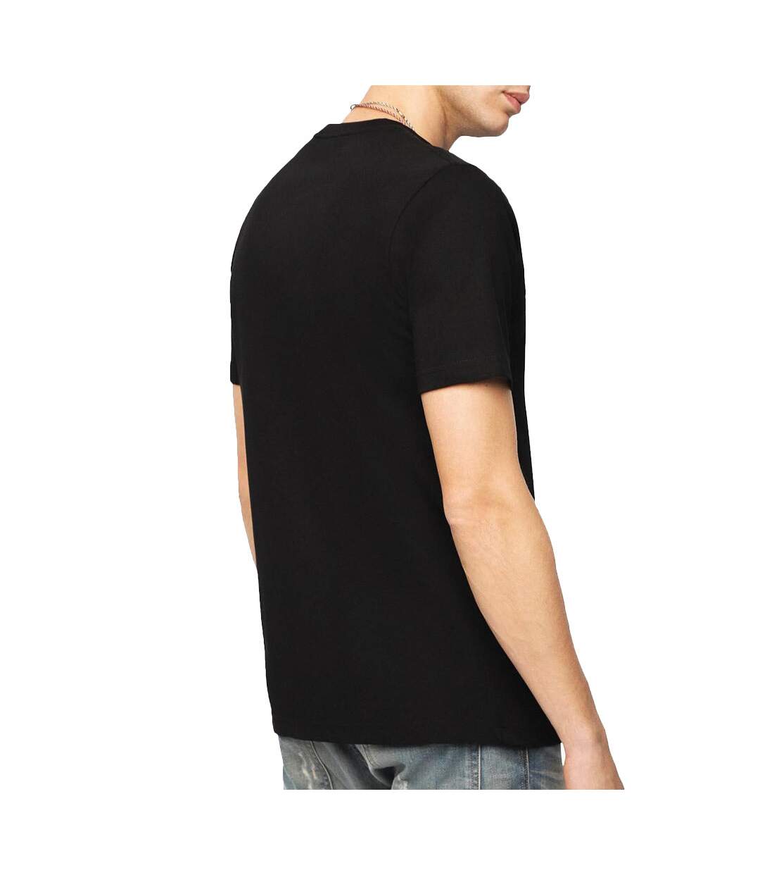 T-shirt Noir Homme Diesel Male