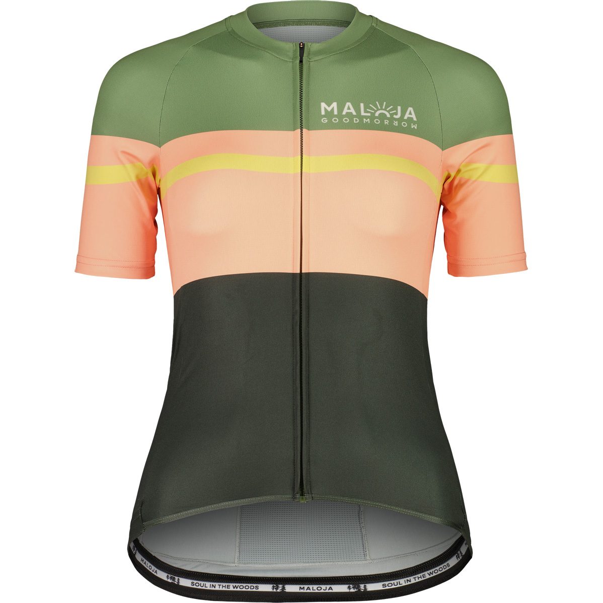 Maloja MadrisaM. Radtrikot Damen deep forest
