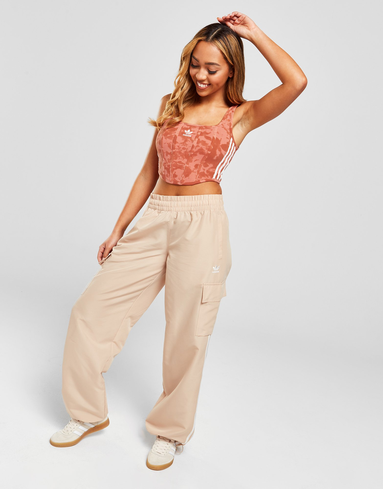 adidas Originals Débardeur Imprimé Corset Femme
