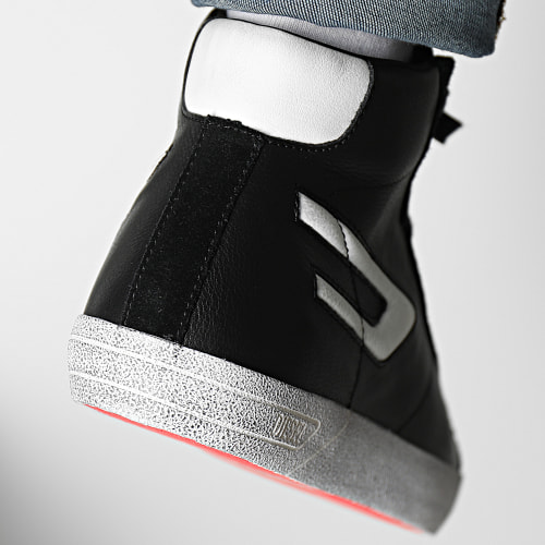 Baskets Leroji Mid Y02742-PR663 Black White